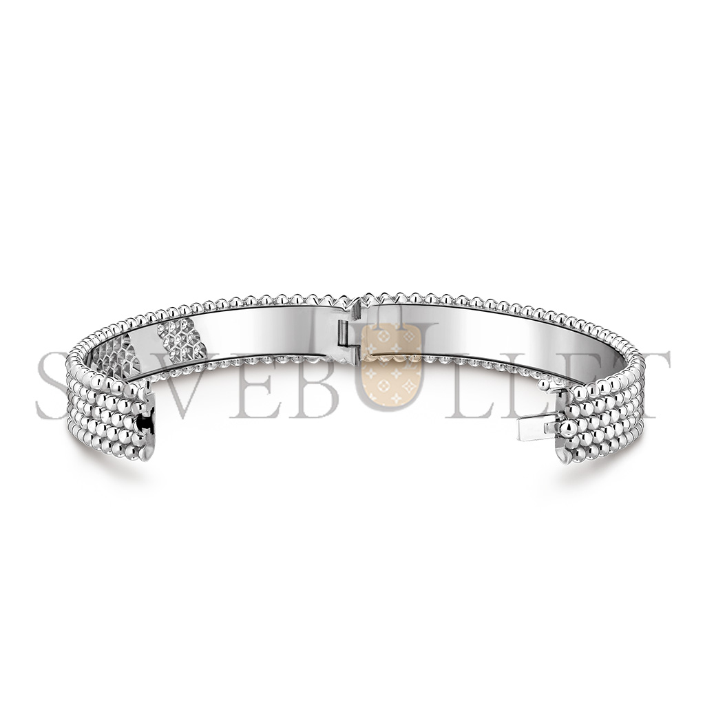 v*n cl*f arpels perlÉe Di*m*nd bracelet, 5 rows of Di*m*nds, large model vcarrpgza00
